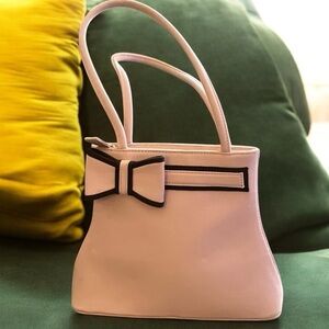 Elegant Little Pink Bow Handbag